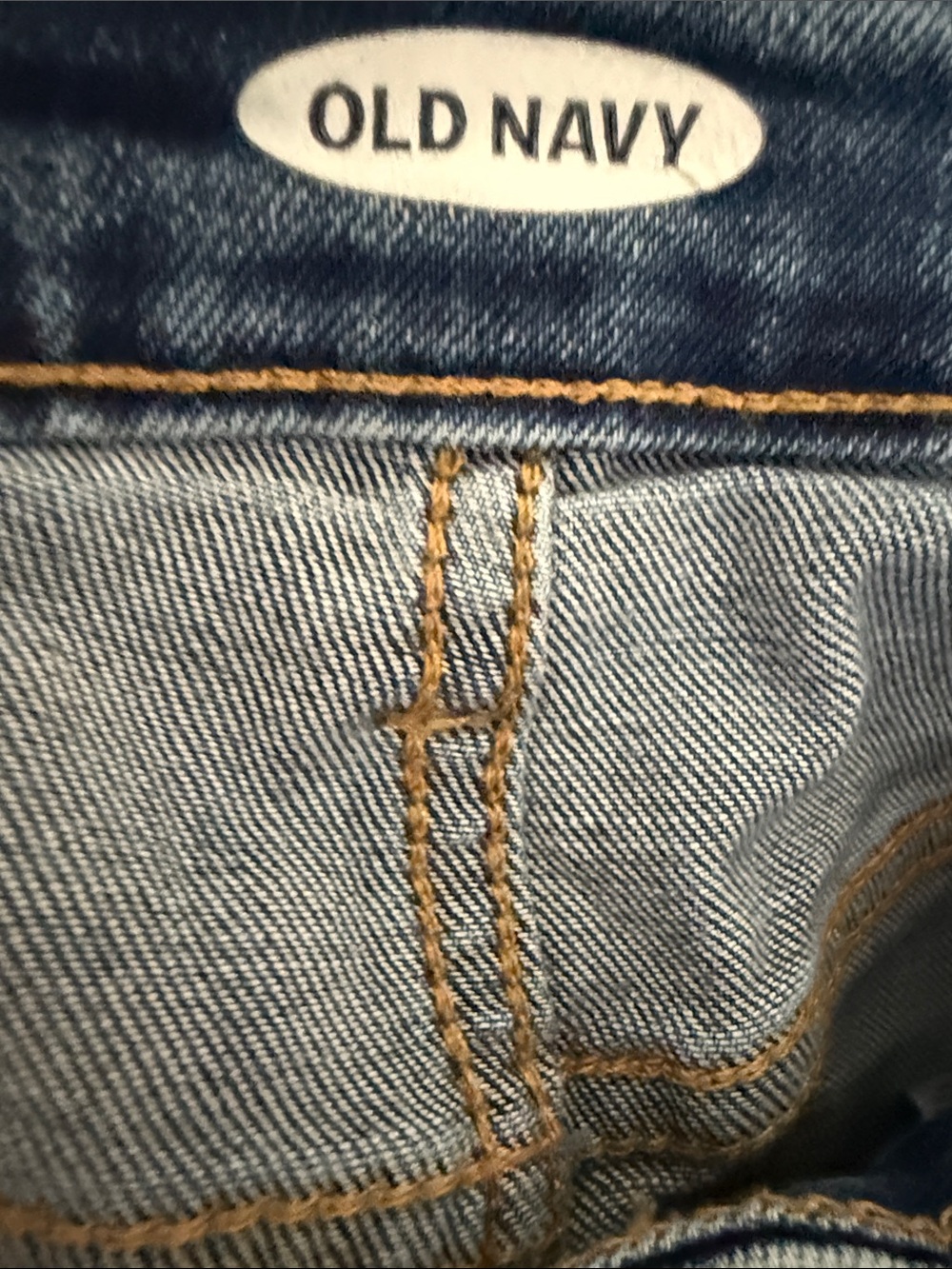 Old Navy Distressed Denim Bermuda Shorts - Picture 6 of 7